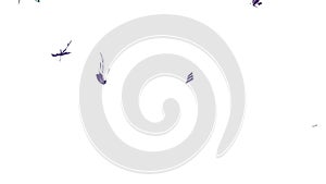 Subtle Scattered Black Dots Seamless Pattern, vector design Generative AI