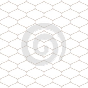 Subtle seamless pattern of mesh, lattice, grid, fishnet, tissue, lace, net, wire.