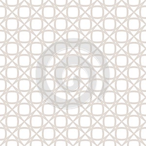 Subtle seamless pattern. Vector texture with delicate grid, net, mesh, lace
