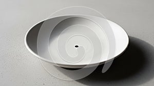 Subtle shadow on the right side suggesting a light source from the