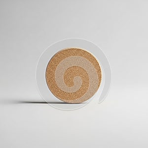 A subtle shadow to the left indicating a light source from the