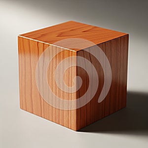 Subtle shadow to the right suggesting a light source from the