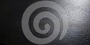 Subtle textured black surface