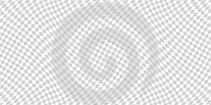 Subtle vector abstract checkered seamless pattern with optical illusion effect