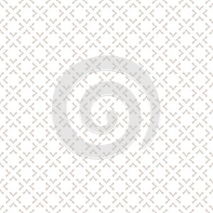 Subtle vector geometric ornament. Seamless pattern in white and beige colors