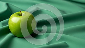 Subtle waves create a dynamic background with soft lighting highlighting