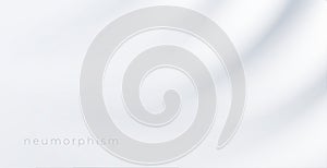 Subtle white cloth style background design