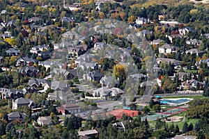 Suburb community homes