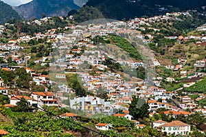 Suburb of Funchal Madeira