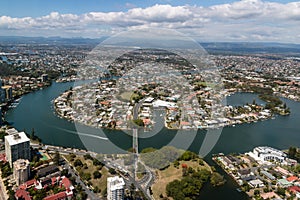 Suburb at Gold Coast, Queensland, Australia