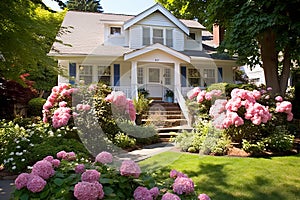 Suburban Bliss: Garden Eden Awaits at the Heart of a Cozy Homefront photo