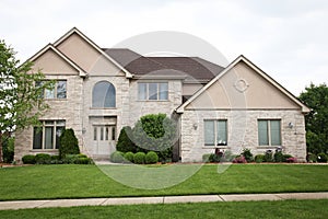 Suburban Brick House