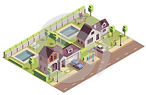 Suburban Buildings Community Composition