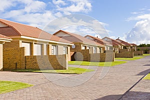 Suburban housing development