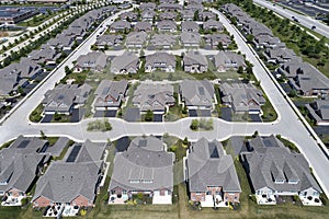 Suburban Luxury Townhouse Aerial