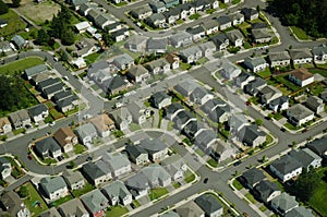 Suburban Maze Aerial