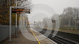 Suburban railway station