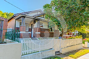 Suburban residential Brick house in Sydney federation residential house in Sydney