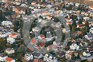 Suburbs from above