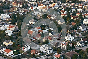 Suburbs from above