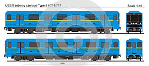 Subway Carriage Type 81-714