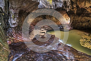 Subway Cavern in Zion