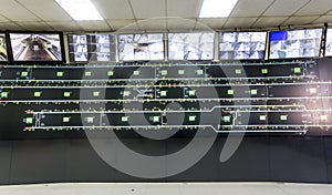 Subway control room