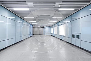 Subway Corridor underground passageway tunnel interior