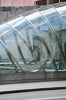 Subway Entrance. Bilbao photo