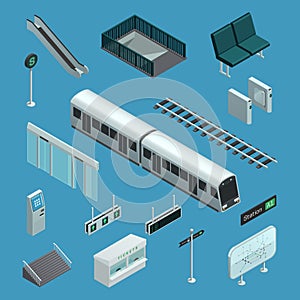 Subway Isometric Elements