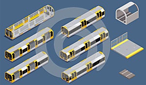 Subway Isometric Set