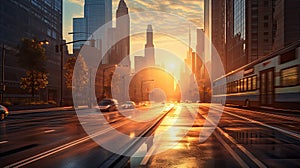 subway morning commute