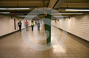 Subway passage