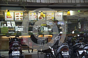 Subway restaurant in taipei