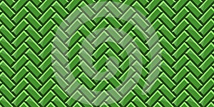 Subway seamless green pattern. Brick wall. Vector