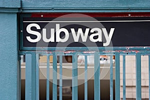 Subway Sign