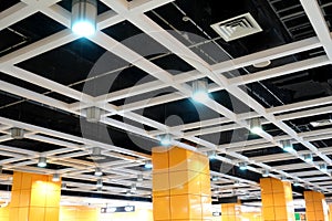 Subway station led ceiling spot lighting