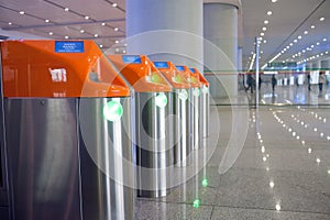 Subway ticket gate design