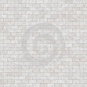 Subway tile seamless pattern. White kitchen, bathroom ceramic tile pattern, metro tunnel wall or floor texture