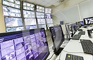 Subway traffic control center