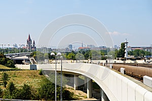 Subway Train Station Railway In Vienna