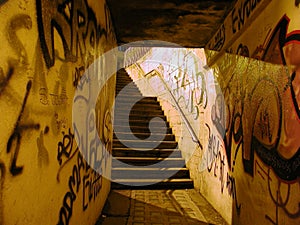 Subway underpass