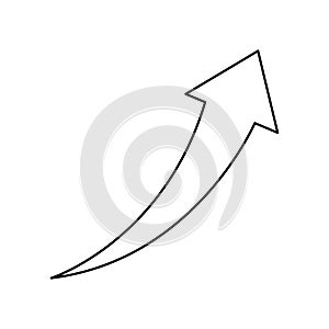 Success arrow up photo