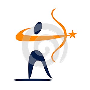 Success Coaching Logo Design Template Vector