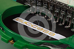 Success embroidery