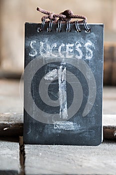 Success, first, win concept