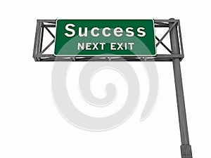 Success - Freeway Sign