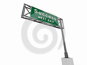 Success Freeway Sign