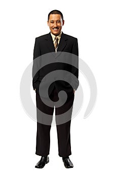 Success Fullbody Business Man photo