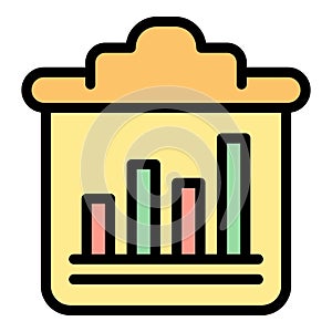 Success realization icon vector flat